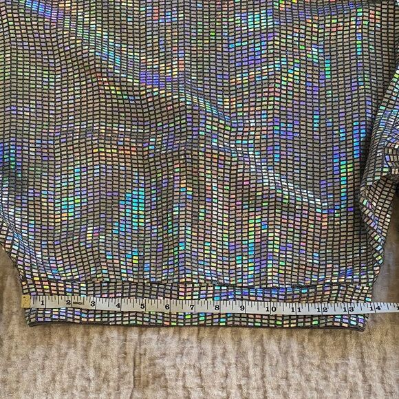 Silver Holographic Women's Jacket - Picture 6 of 10